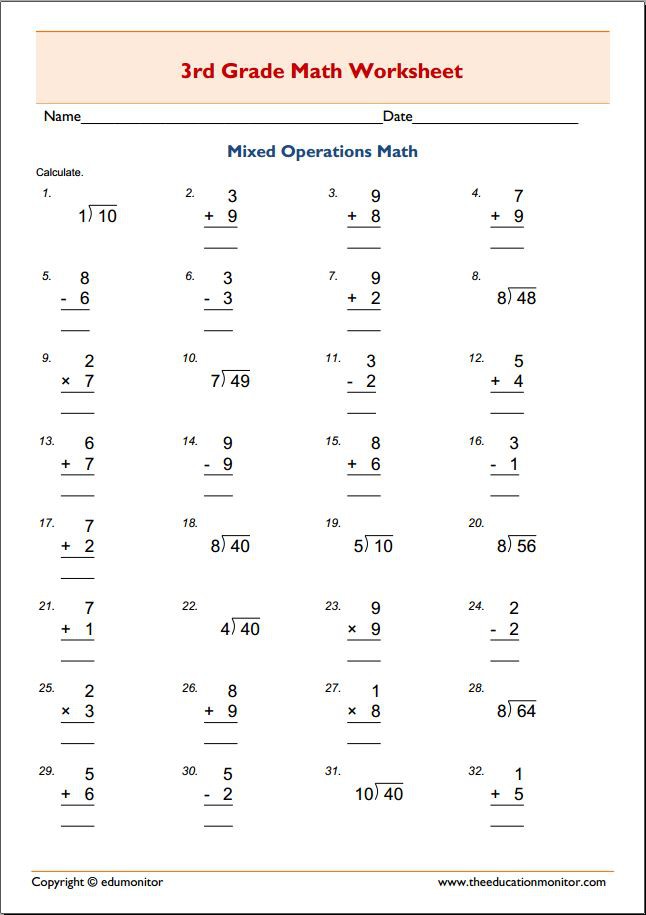 3rd-grade-printable-worksheets-99worksheets