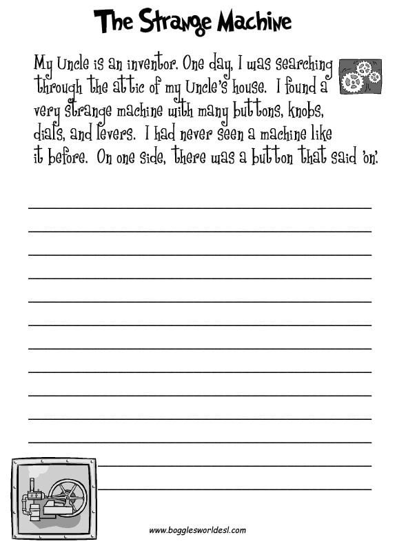 Fun Creative Writing Prompts With Worksheets
