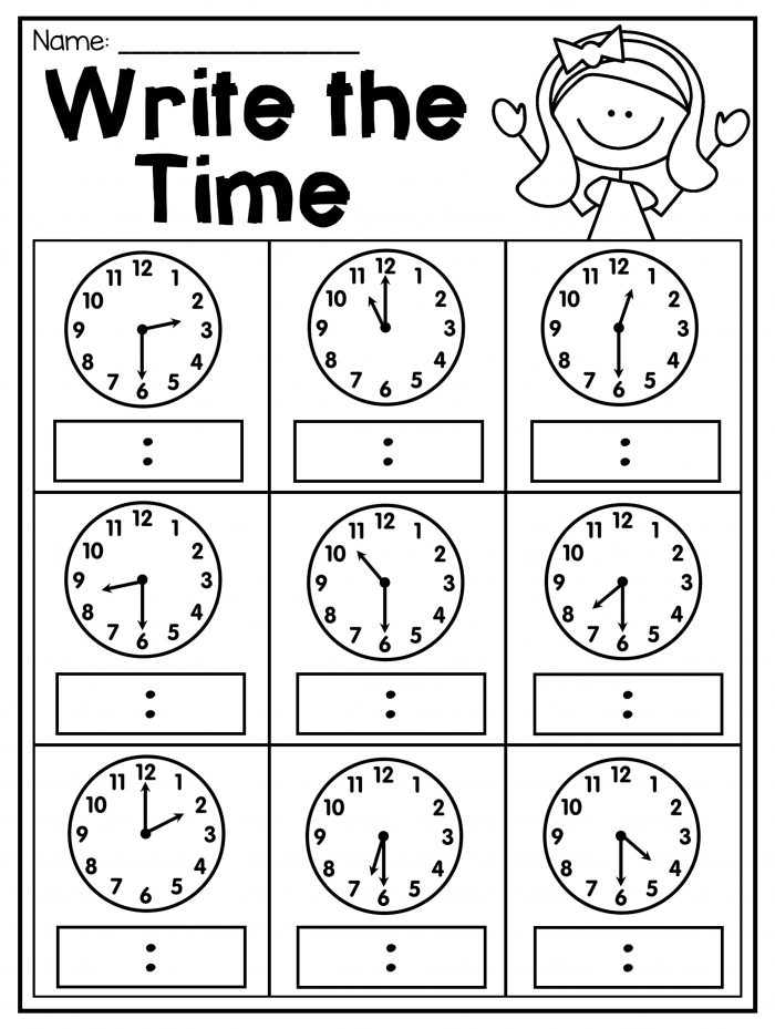 half hour worksheets 99worksheets