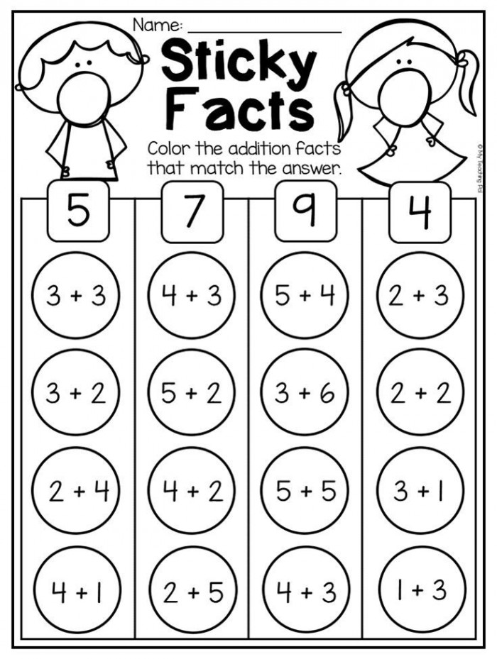 Printable Kindergarten Math Worksheets Free