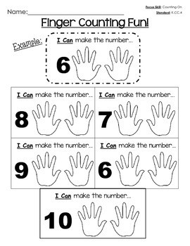 Kindergarten Subtraction up to 10 Worksheets