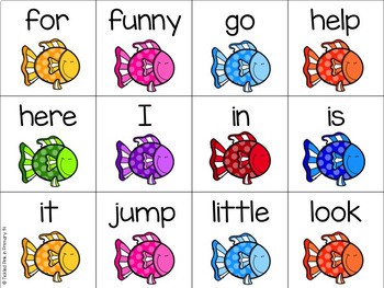 Sight Words Go Fish