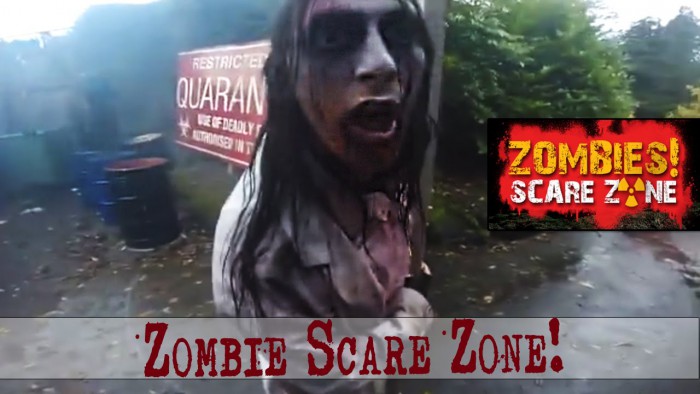 Alton Towers Zombies Scare Zonemaze Daytime Pov