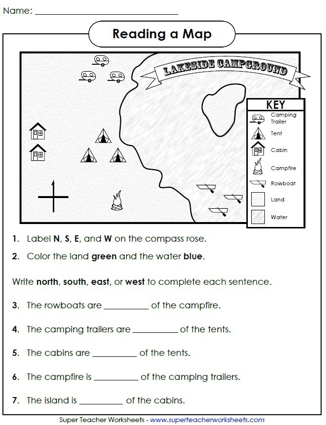 Reading Of One Town Guide Map Or An Atlas Map 