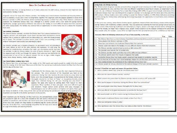 origin of the chinese zodiac reading comprehension worksheets 99worksheets