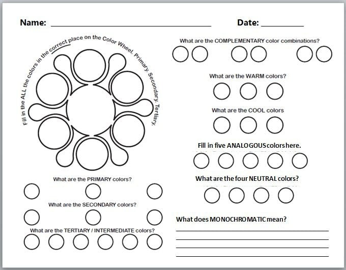 Color Theory Pretest