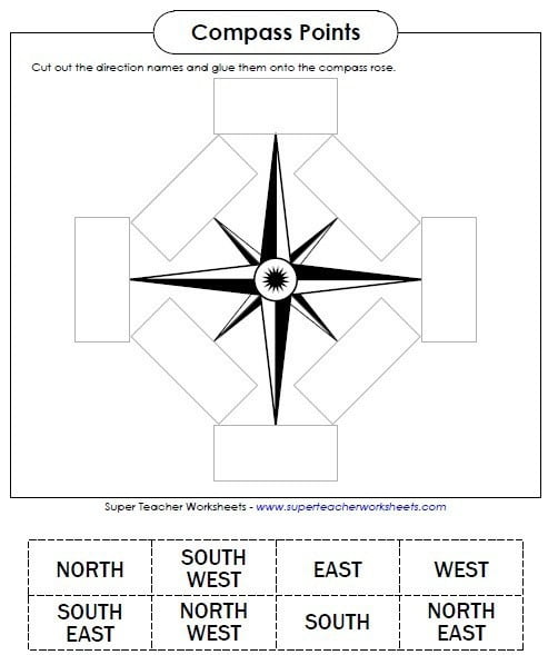 directions-north-south-east-or-west-worksheets-99worksheets