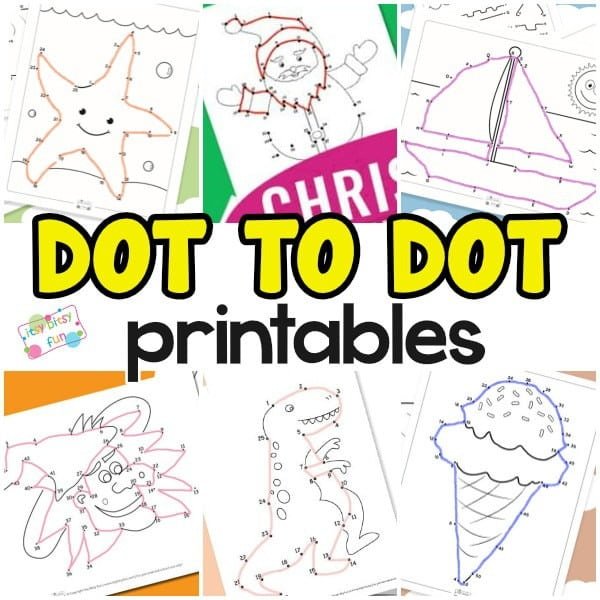 Connect The Dots Printables