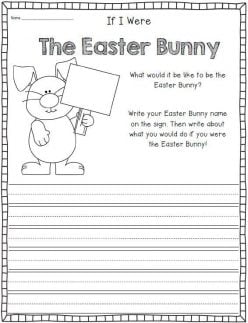 Easter Writing Prompt