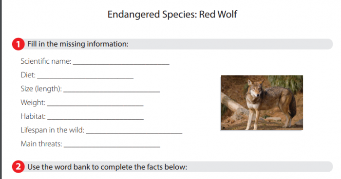 Endangered Species