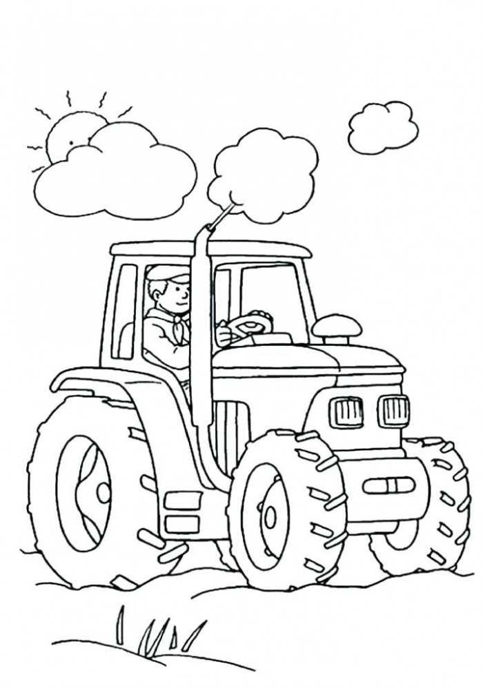 Farm Coloring Pages
