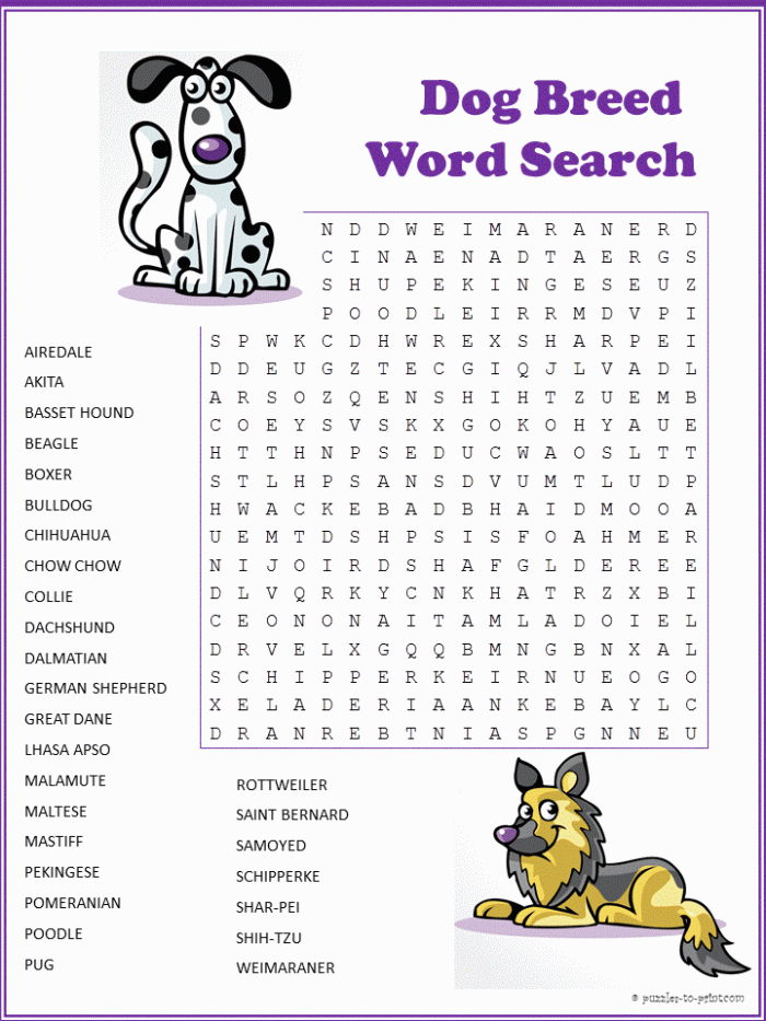 Word Search Super Pets Worksheets 99Worksheets