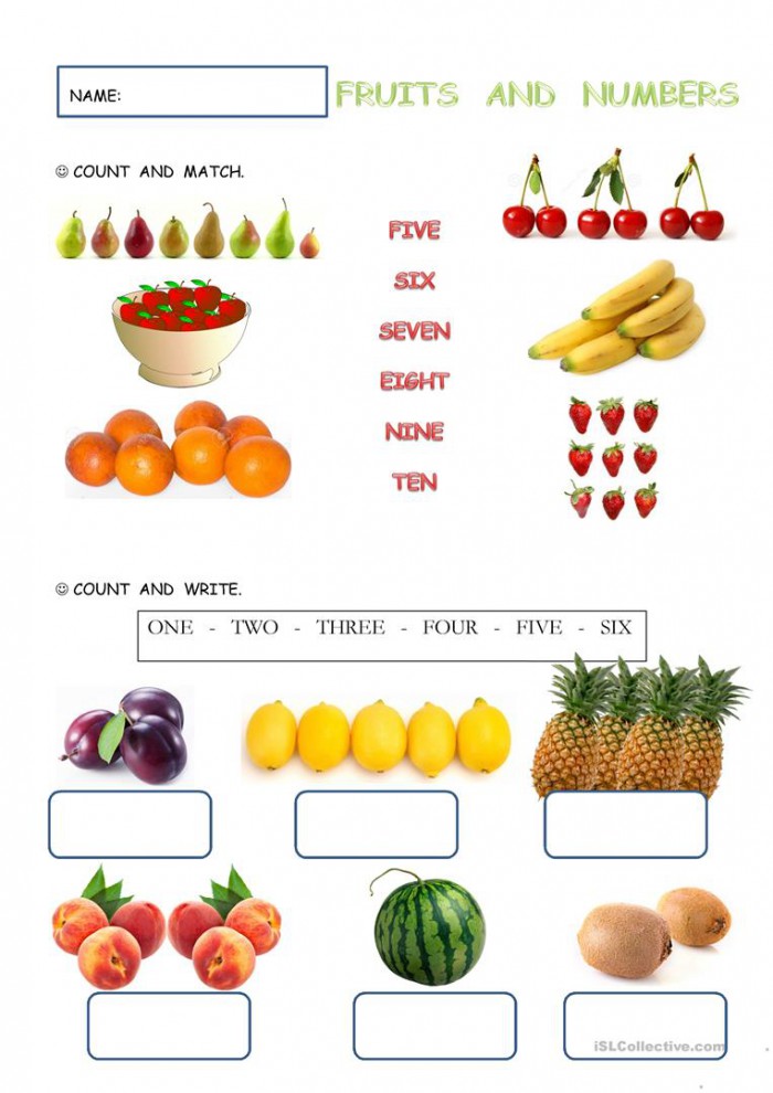match-the-numbers-with-the-fruits-worksheets-99worksheets