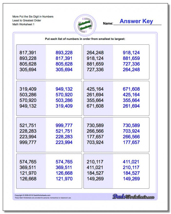 number-order-least-to-greatest-worksheets-99worksheets