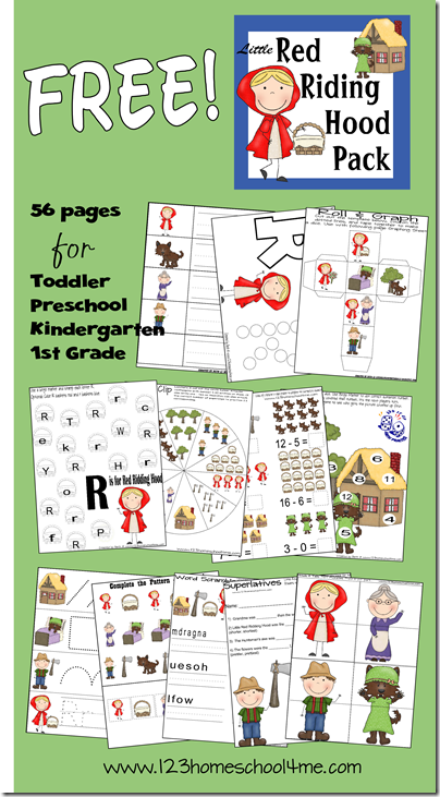 Little Red Riding Hood Worksheets