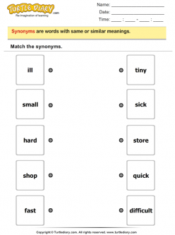 Synonym Word Match