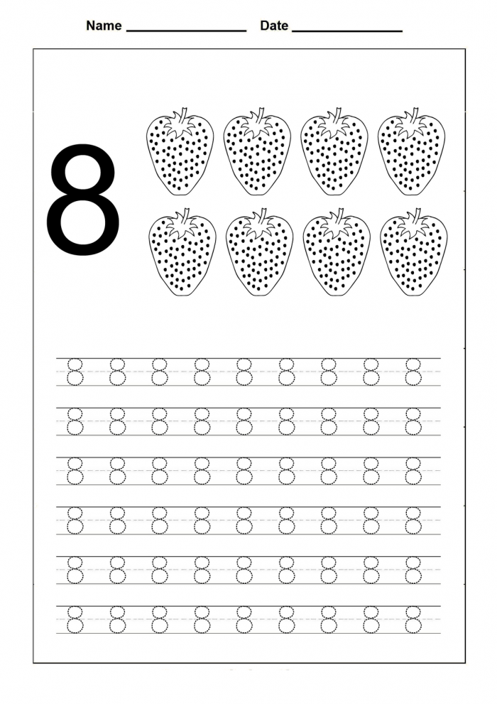 Number  Worksheets For Children