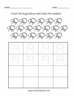 Tracing Numbers And Counting: 19