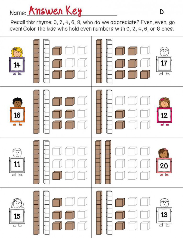 Compose And Decompose Within 20 Worksheets | 99Worksheets