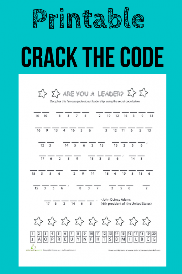 crack-the-code-2-worksheets-99worksheets