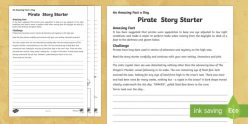 Pirate Story Cards