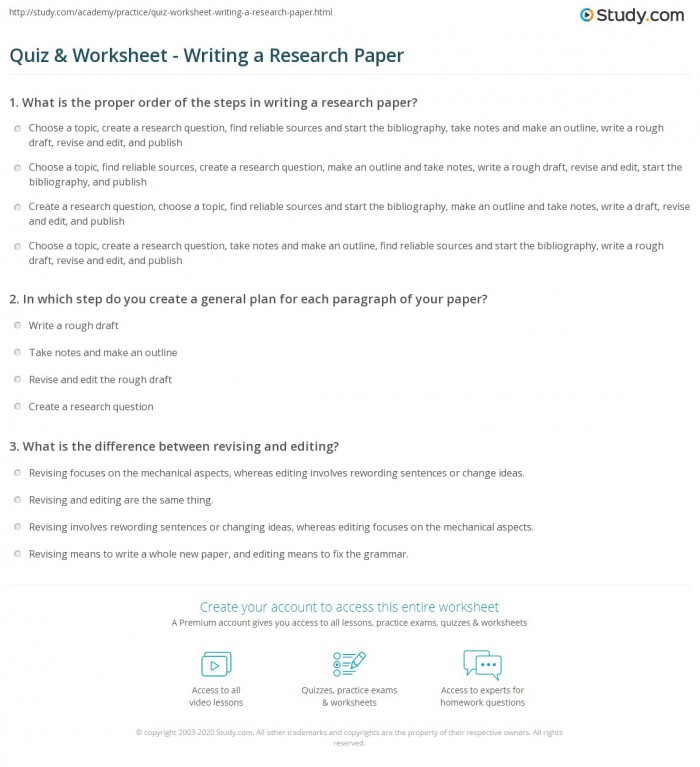 Quiz   Worksheet