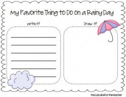 Writing Prompt: Rainy Day