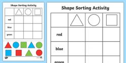Sorting Shapes