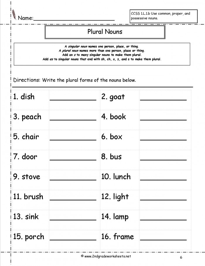 Fico 29 Fatti Su Singular And Plural Nouns Worksheets Pdf Singular And Plural Nouns In