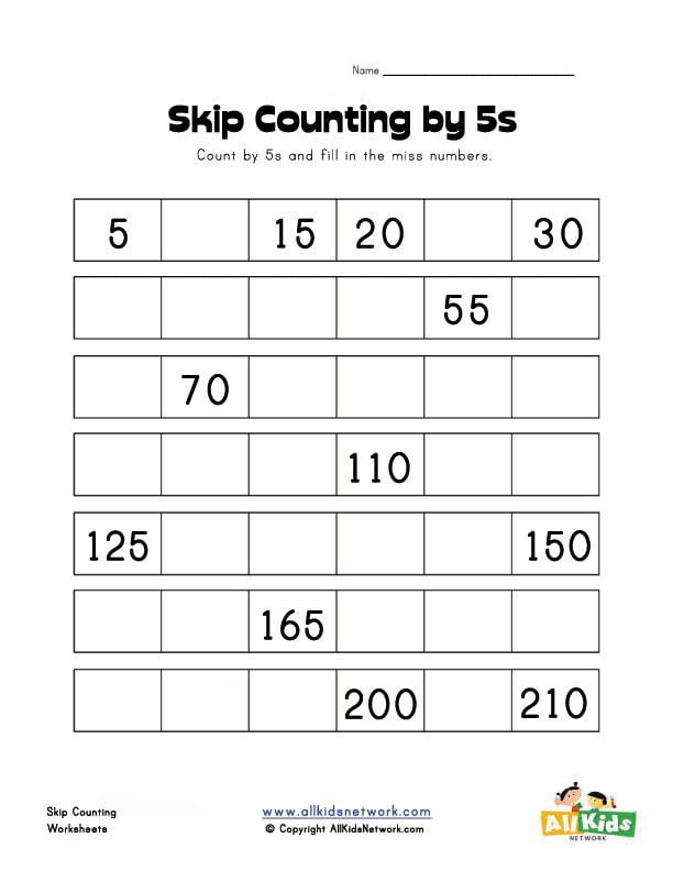 skip-counting-by-fives-worksheets-99worksheets