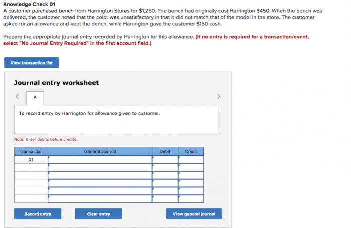 Solved Knowledge Check  A Customer Purchased Bench From