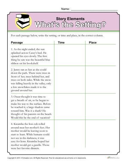 compare-story-elements-worksheets-99worksheets