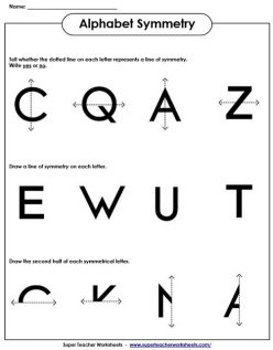 Alphabet Symmetry