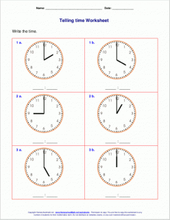 Tell The Time! 1