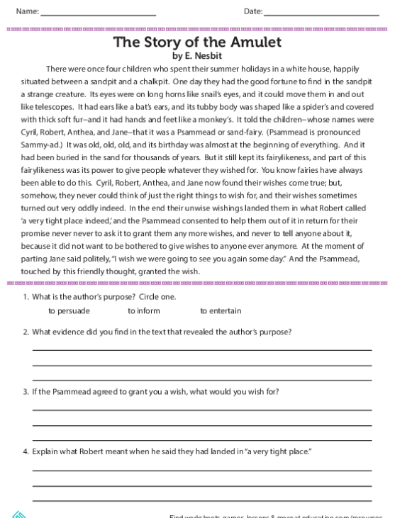 Three Times A Charm Close Reading With Annotations