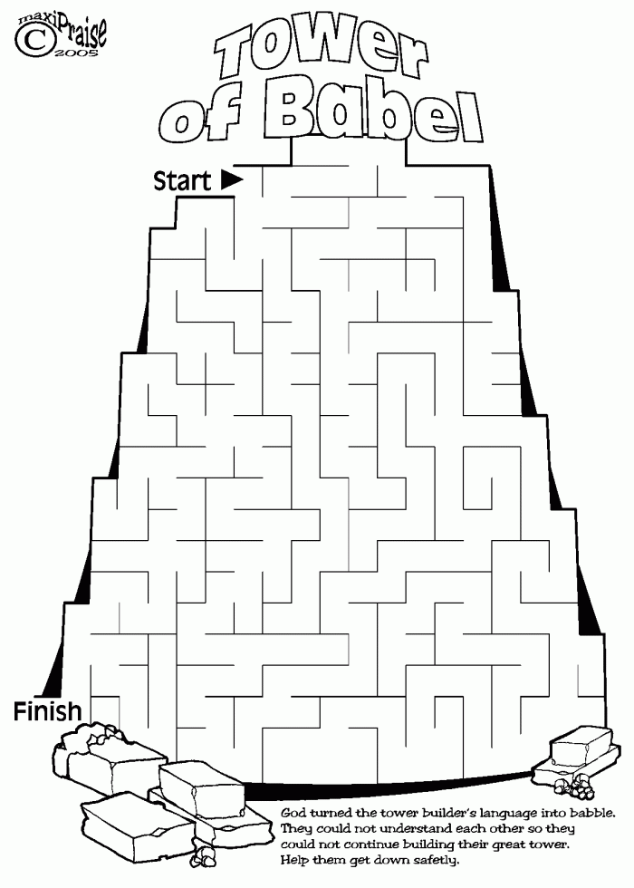 Tower Of Babal Maze