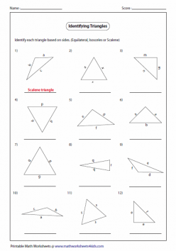 Identifying Triangles