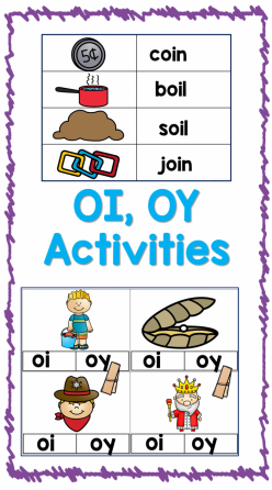 Vowel Diphthongs: “Oy”