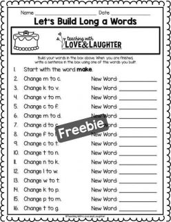 Build Vocabulary: Word Meaning And Spelling #1