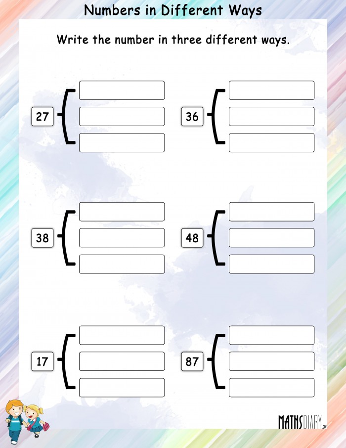 Write Numbers In Different Ways