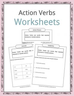 Point Out The Action Verbs
