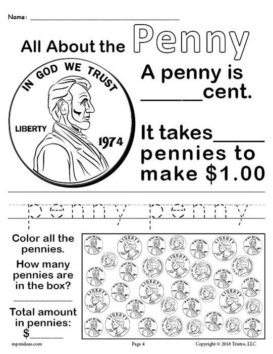 All About Coins  Printable Money Worksheets With Images