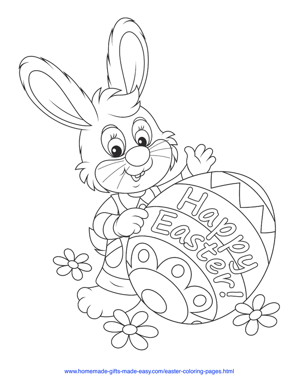 Download Easter Bunny Coloring Page Worksheets 99worksheets
