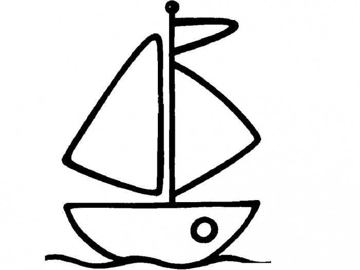 Boat Coloring Page Worksheets | 99Worksheets