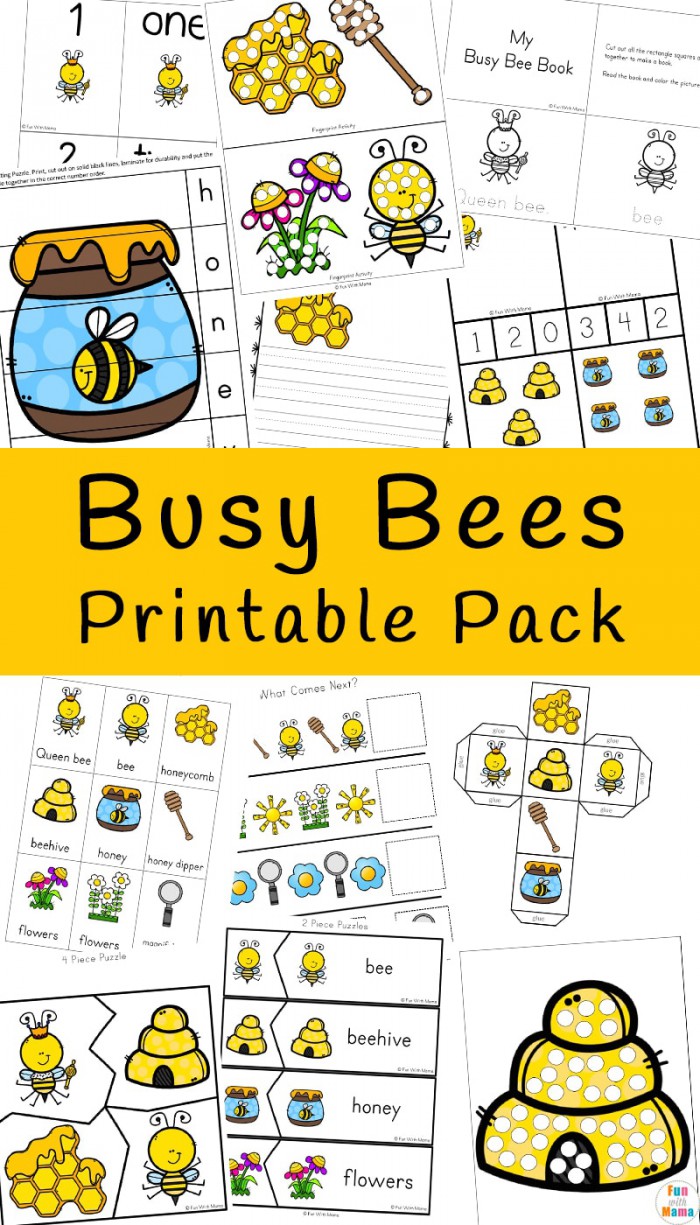 Busy Bees Coloring Page Worksheets | 99Worksheets