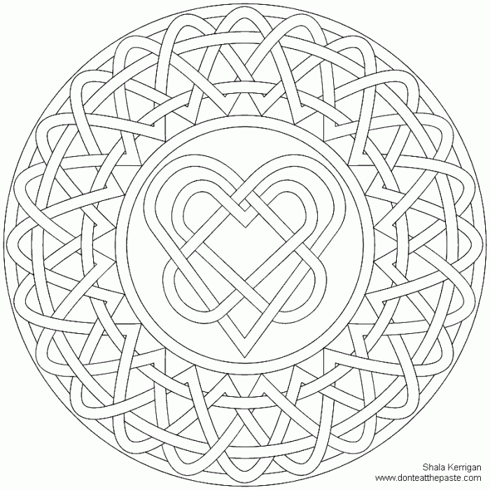 Celtic Coloring Pages