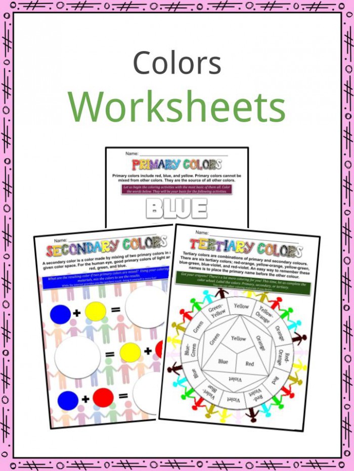 Colors Facts  Worksheets  Colorful Colors   Psychology Of Colors