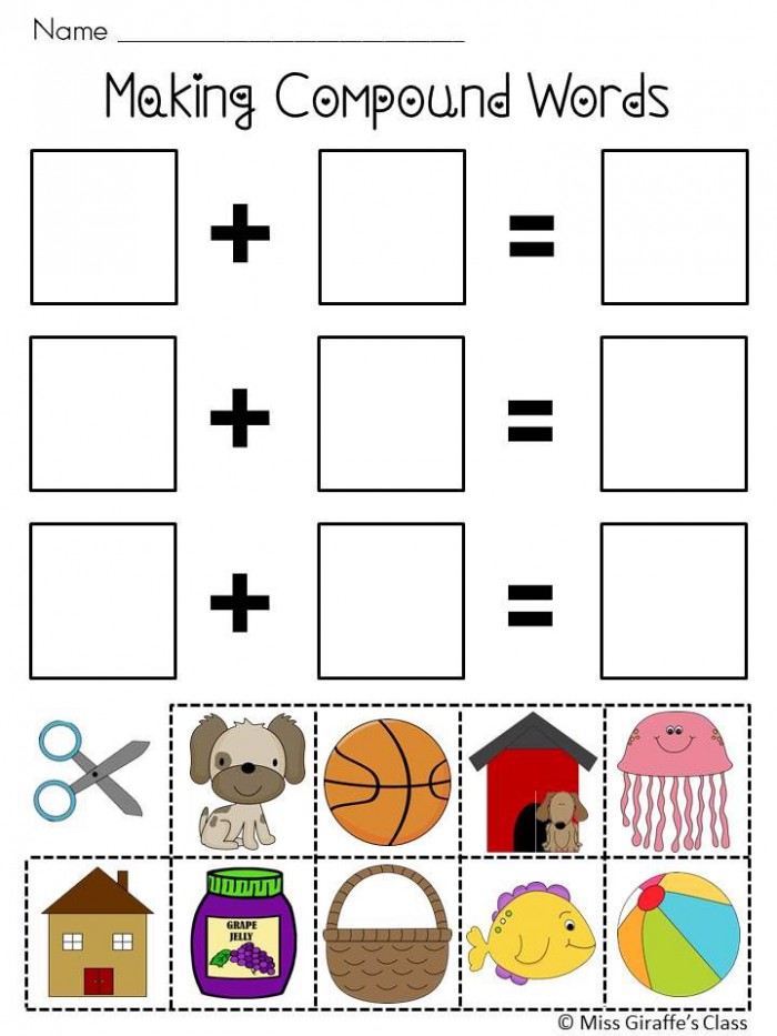 Compound Words For Kids Worksheets | 99Worksheets