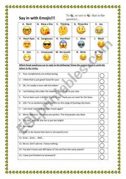 Say It With Emoji