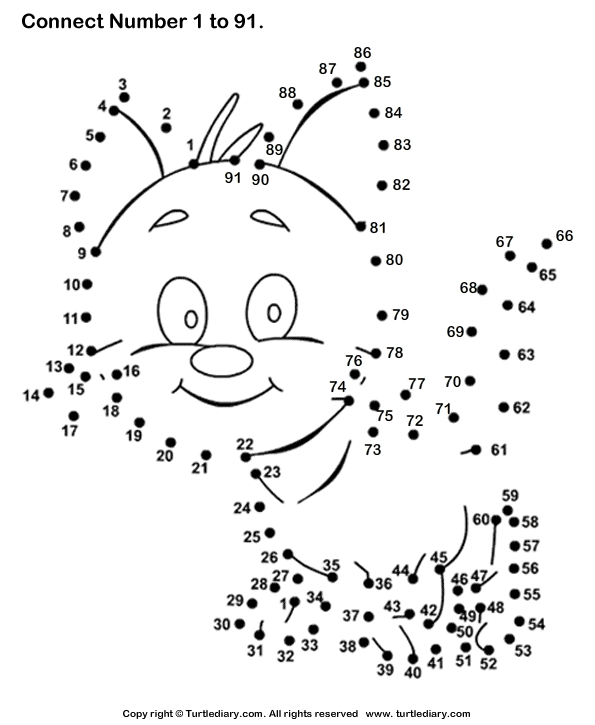 Connect The Numbers Worksheets 99Worksheets